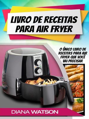 cover image of Livro de Receitas para Air Fryer